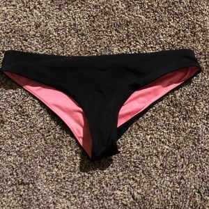 Victoria secret black swim bottoms